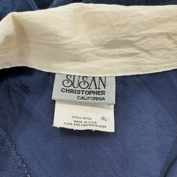 Vtg 80s windbreaker track suit - Susan Christopher brand - Picture 9 of 14